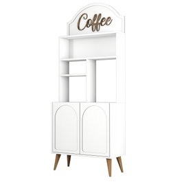 Hanah Home Lyon 80 Blanco y Nogal